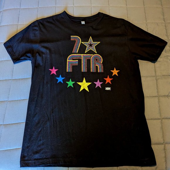 7-Star FTR t-shirt (AEW official) - Picture 1 of 4